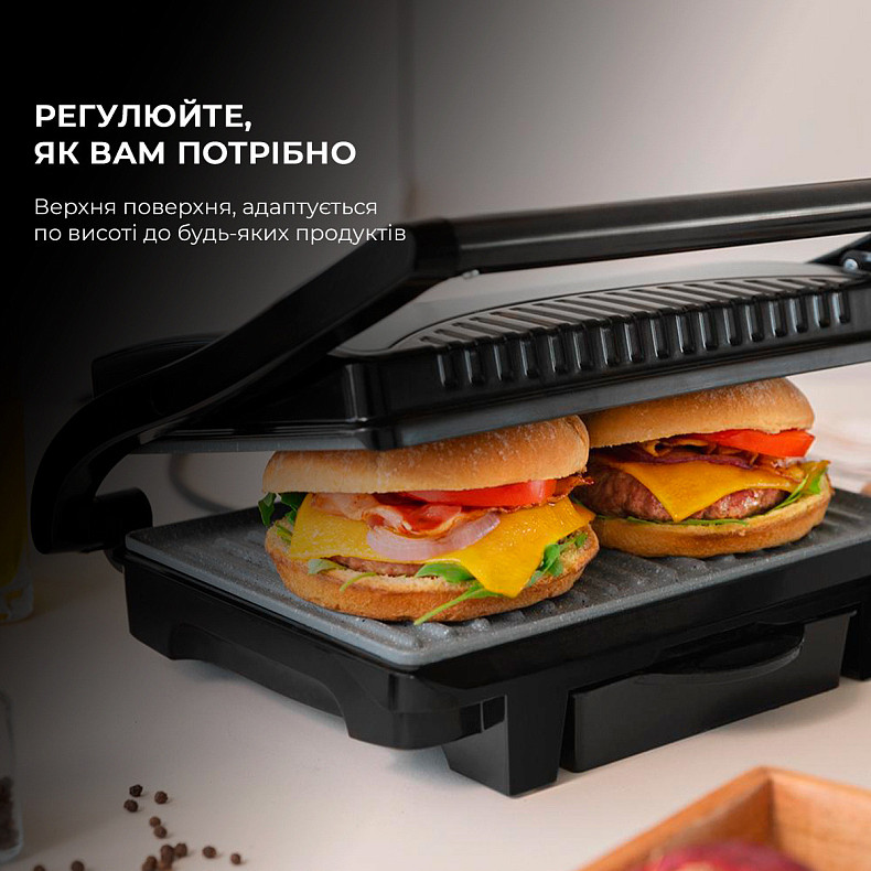 Гриль электрический Cecotec Rock&Grill Dark 1000