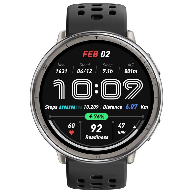 Смарт годинник Amazfit Active 2R Sport Black (W2437GL7N)