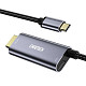 Кабель USB-C на HDMI, 4K 60 Гц, вход питания PD, 1.8м