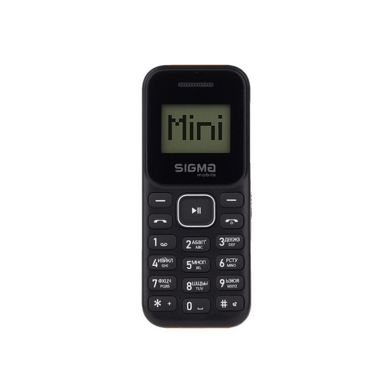 Мобильный телефон Sigma mobile X-style 14 Mini Dual Sim Black/Orange