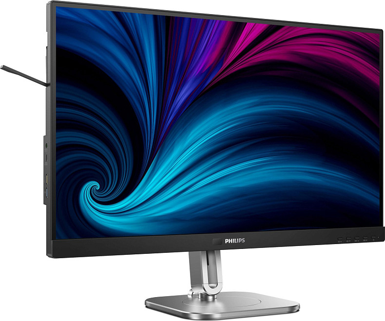 Монитор Philips 27" 27B2U6903, 4K UHD, IPS, 2x HDMI, DP, USB-C, RJ-45, USB-hub, HAS, Pivot