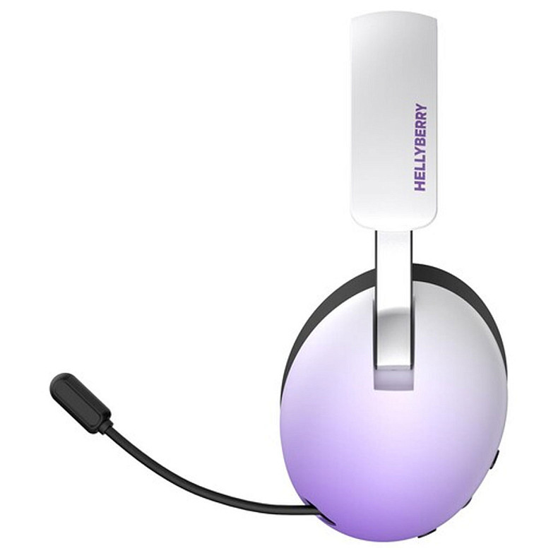 Игровая гарнитура Hator Hellyberry HH30 PRO Wireless White\Violet Gradient