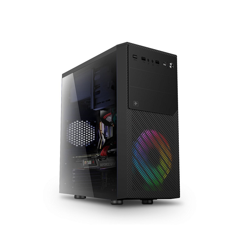 Компьютер 2E Complex Gaming Intel i5-10400F, 16Gb, F480GB, RX560-4, H410, RD850, 500W