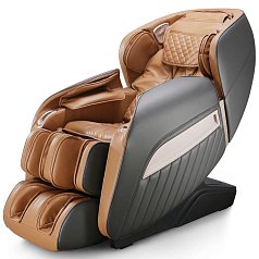 Масажне крісло Naipo MGC-A350 Full Body Music Massage Chair з масажем для ніг (Brown)