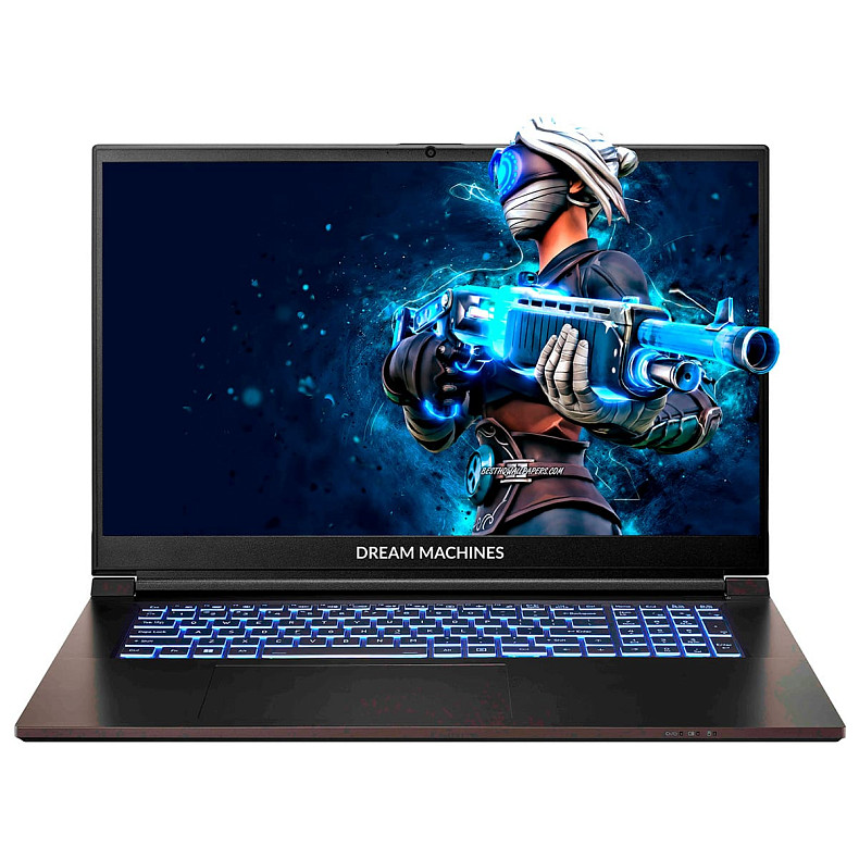 Ноутбук Dream Machines RG4070-17 17.3FHD IPS, Intel i7-14700HX, 16GB, F1TB, NVD4070-8, DOS, чорний