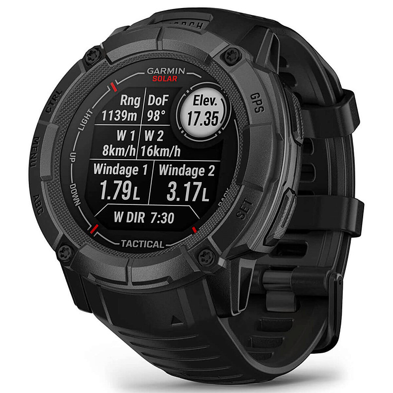 Спортивные часы GARMIN Instinct 2x Solar Tactical Black