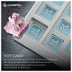 Клавіатура GamePro Asgard Valhalla QLAB Sakura Switch White With Display (MK160-W-D-QS-