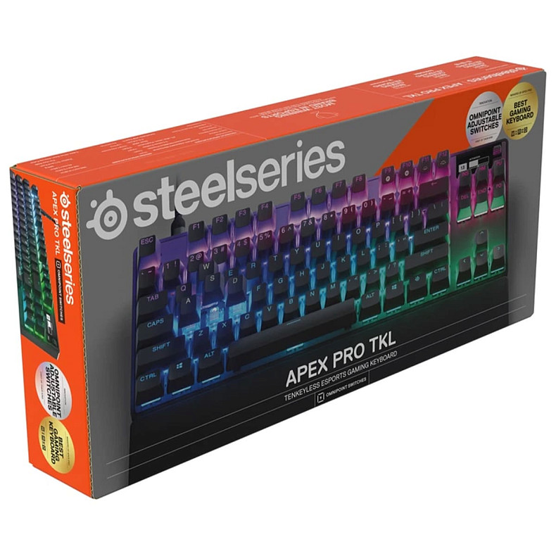 Клавиатура механическая STEELSERIES APEX PRO TKL 2023 (64856)