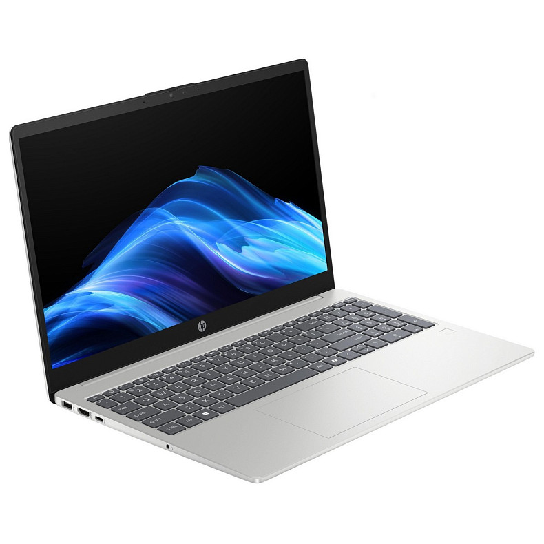 Ноутбук HP 15-fd2032ua 15.6" FHD IPS AG, Intel U5-225U, 16GB, F512GB, UMA, DOS, сріблястий