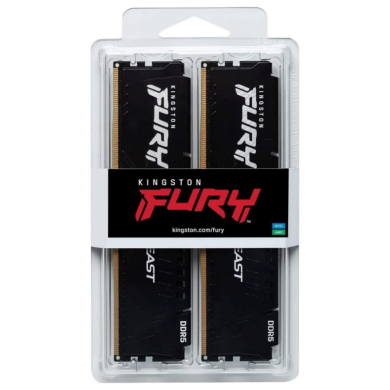 ОЗП Kingston FURY Beast EXPO DDR5 64GB KIT (32GBx2) 6000