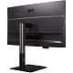 Монітор AOC 27" Q27P4CV, QHD, IPS, 120Hz, HDMI, DP, USB-C, RJ-45, USB-hub, HAS, Pivot, колонки