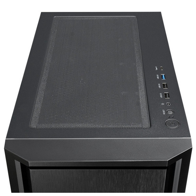 Корпус Chieftec Pro Midi Q AS-02B-OP ATX, без БЖ, Black