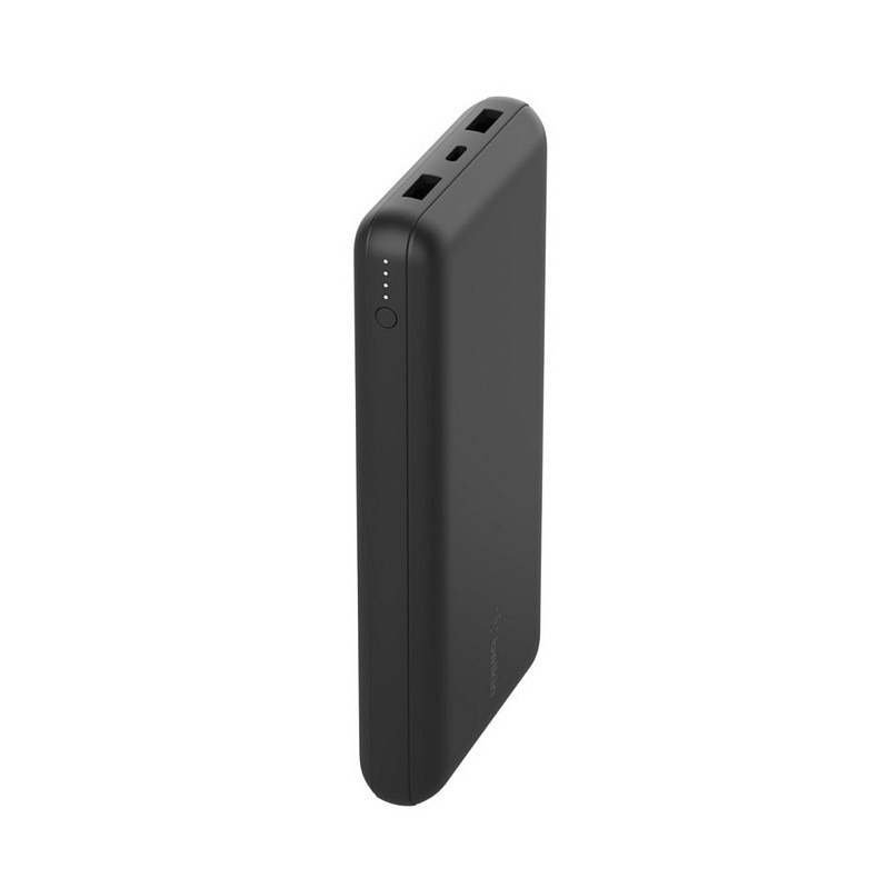 Універсальна мобільна батарея Power Bank Belkin 20000мА·год 15Вт, 2хUSB-A/USB-C, чорний