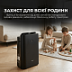 Воздухоочиститель с функцией увлажнения Sharp KC-D40EUB