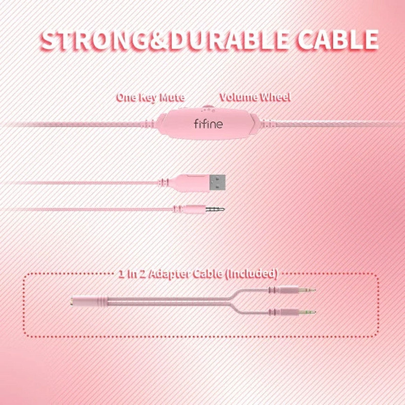 Гарнитура Fifine RGB H3P