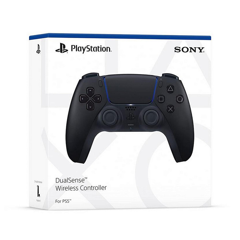 Геймпад бездротовий Sony PlayStation DualSense Black (9827696)