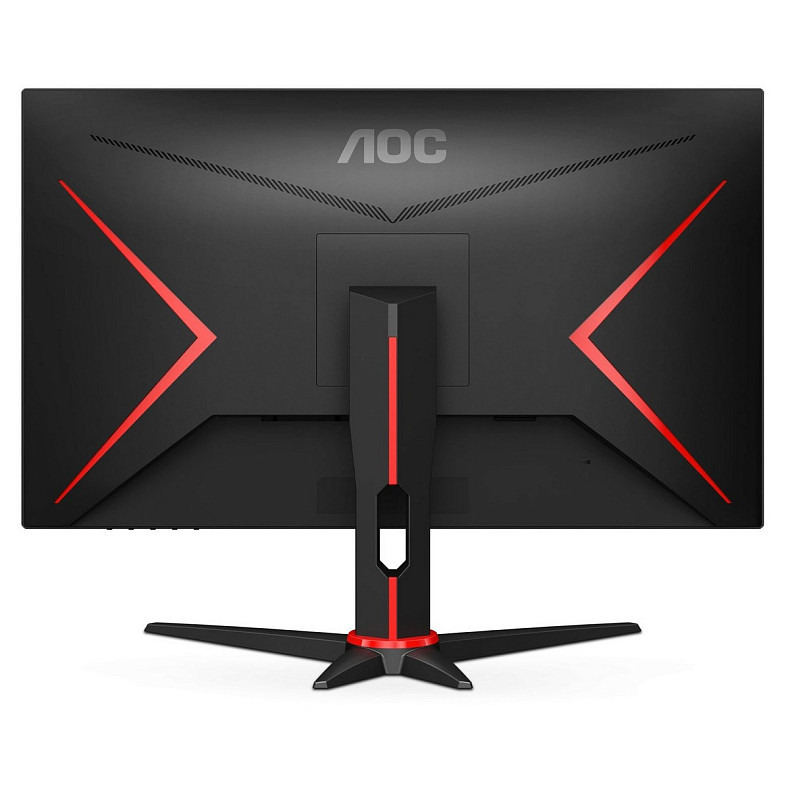 Монiтор AOC 23.8" 24G2SAE/BK VA 165Hz 1ms HDMI DP MM червоний / чорний