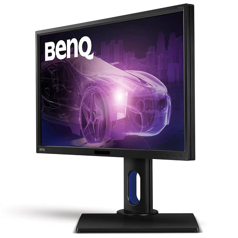 Монітор 23.8" BenQ BL2420PT, QHD, IPS, DVI-DL, DP, HDMI, USB, Pivot, HAS, колонки, чорний