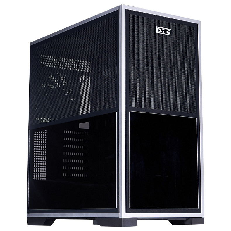 Корпус 1stPlayer IF8-BK-4FO7-14 Black