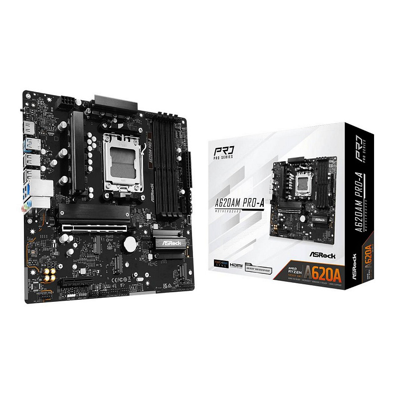 Материнская плата ASRock A620AM Pro-A Socket AM5