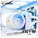 Кулер Zalman ZET5, ARGB LGA 1851, 1700, 1200, 115x, AM5, AM4, 4pin PWM, 3pin+5VARGB white