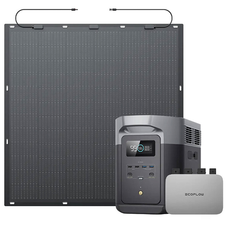 Комплект гнучких сонячних панелей EcoFlow 2x200W Solar Panel