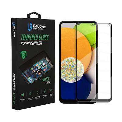 Защитное стекло BeCover для Samsung Galaxy A13 5G SM-A136 Black (707319)