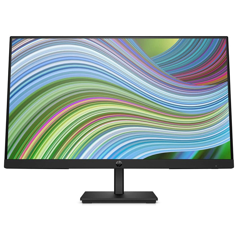 Монітор 23.8" HP P24 G5, IPS, 75 Гц, VGA, HDMI, DP, чорний