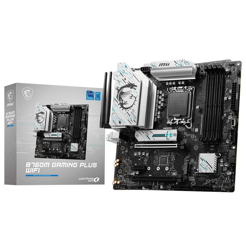 Материнська плата MSI B760M GAMING PLUS WIFI