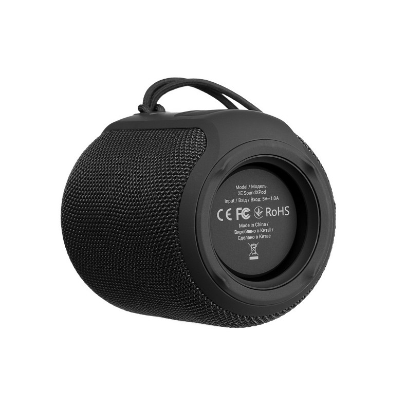 Портативная акустика 2E SoundXPod Black (2E-BSSXPWBK)