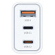 Зарядний пристрій Proda PD-73 (USB 3A; 2USC-C 3A) White (PD-A73-WH)