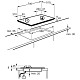 Варочная поверхность газовая Electrolux KGG753753K