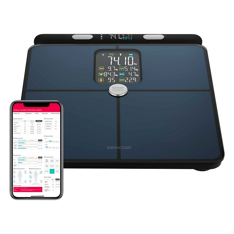 Ваги підлогові Sencor SBS9102BK