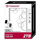 Жорсткий диск TRANSCEND StoreJet 2Tb (TS2TSJ25A3W)