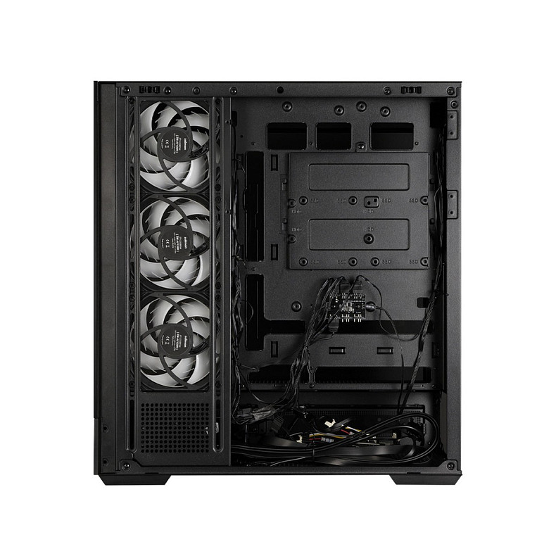 Корпус Zalman P40 NAMU без БП, 2xUSB3.0, 1x Type C, 3x120мм ARGB Reverse, 1x120мм ARGB, VGA 420мм,