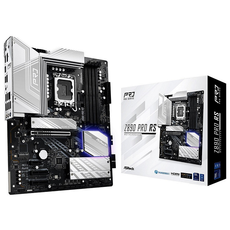 Материнська плата ASRock Z890 Pro RS Socket 1851