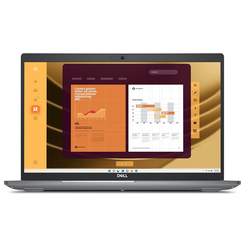 Ноутбук Dell Latitude 5550 15.6" FHD IPS AG, Intel U5 125U, 16GB, F512GB, UMA, Lin, серый