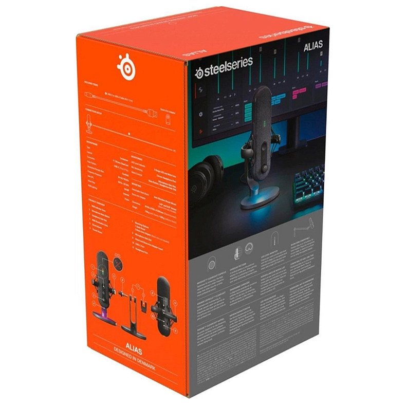 Мікрофон STEELSERIES Alias (61601)