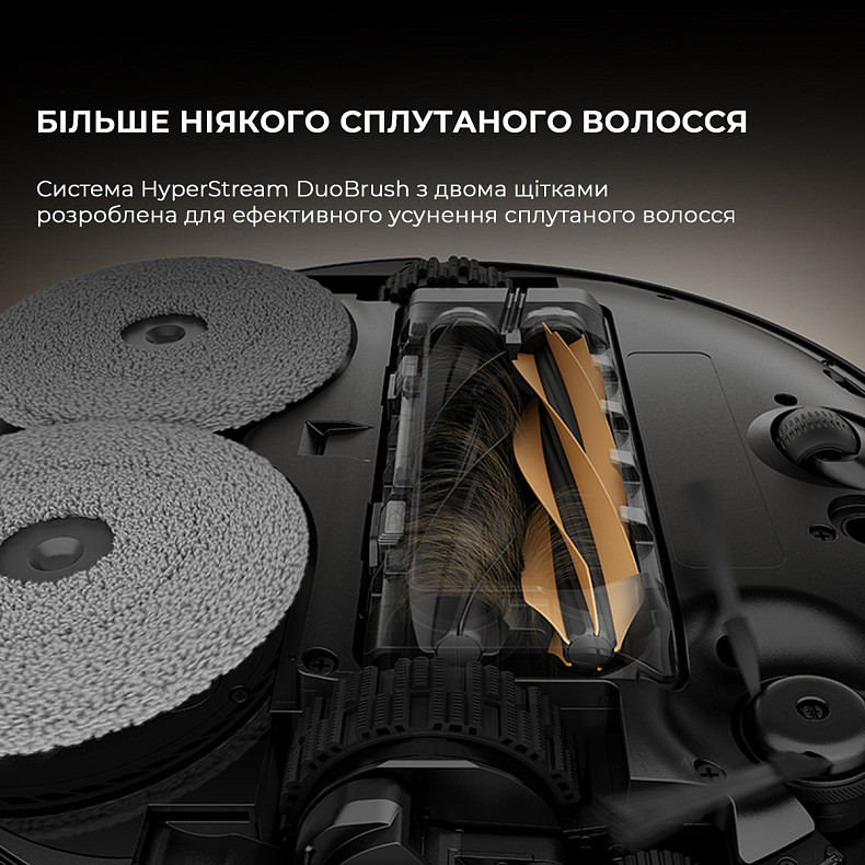 Робот-пылесос моющий Dreame Bot X50 Ultra Black