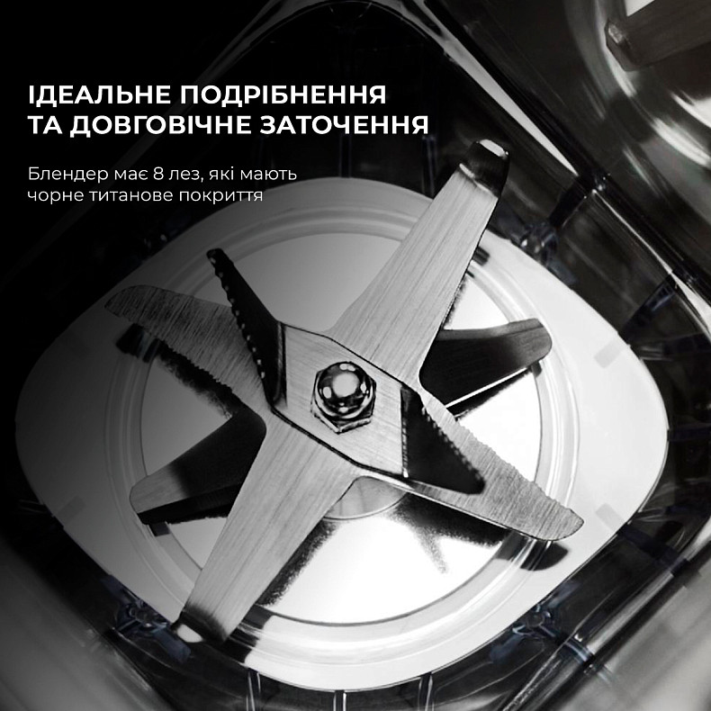 Блендер Cecotec Power Titanium 2600MAX Pro Black