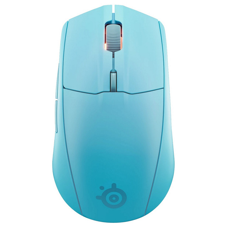 Мишка SteelSeries Rival 3 Gen 2 Wireless, RGB, Aqua
