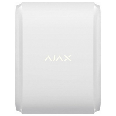 Датчик движения уличный типа "штора" Ajax DualCurtain Outdoor, Jeweler, беспроводной, белый