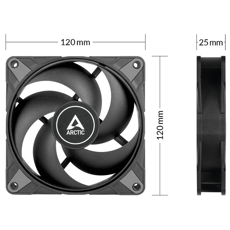 Вентилятор Arctic P12 Max (ACFAN00280A)