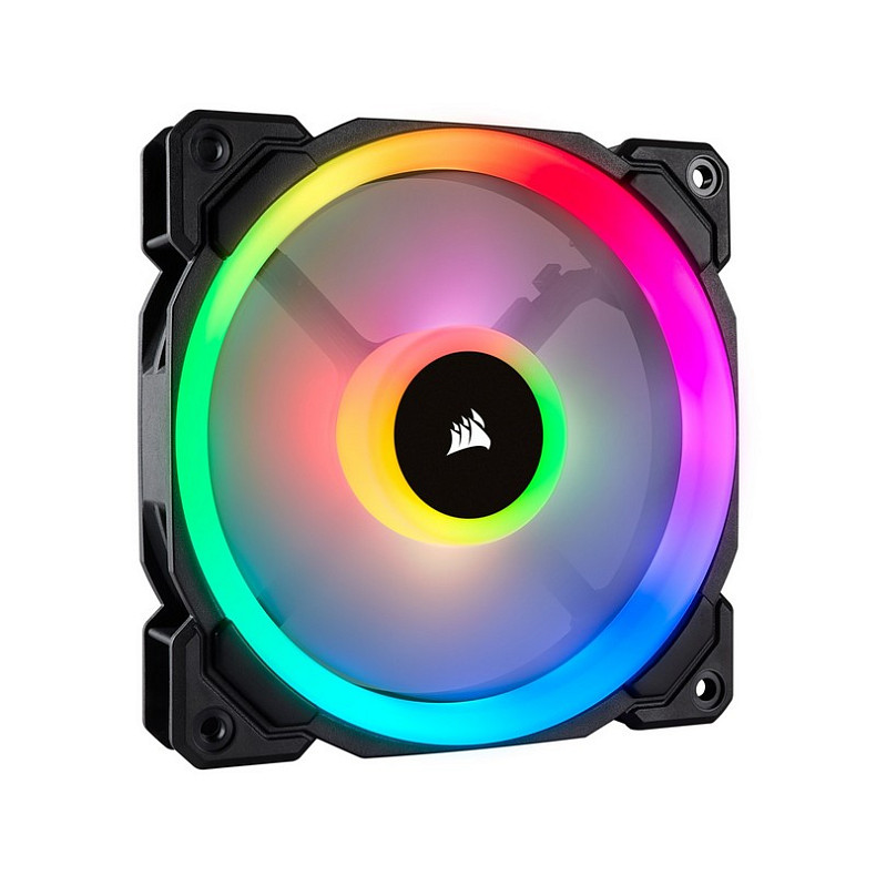 Вентилятор Corsair LL120 RGB (CO-9050071-WW), 120x120x25мм, 4-pin, Black