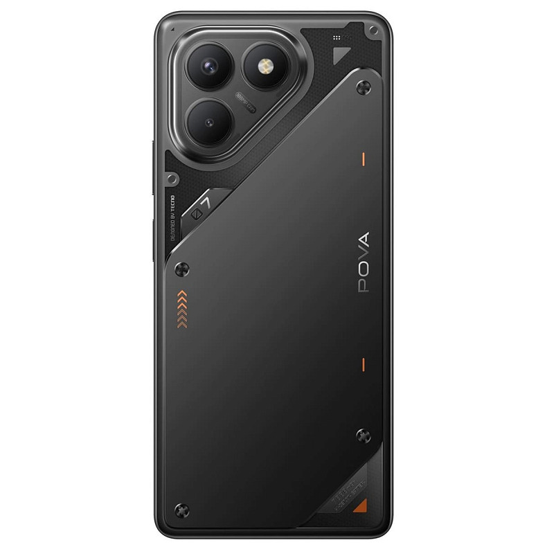 Смартфон Tecno Pova 7 Neo (LJ6) 8/128GB Geek Black (4894947086786)