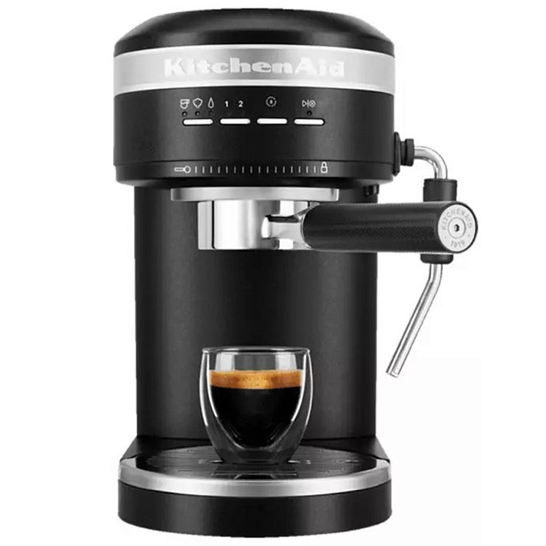 Кофеварка эспрессо KitchenAid Artisan 5KES6503EBK цвет чугун