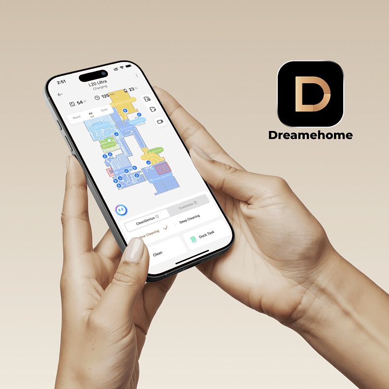 Робот-пылесос моющий Dreame Bot L40 Ultra A Black