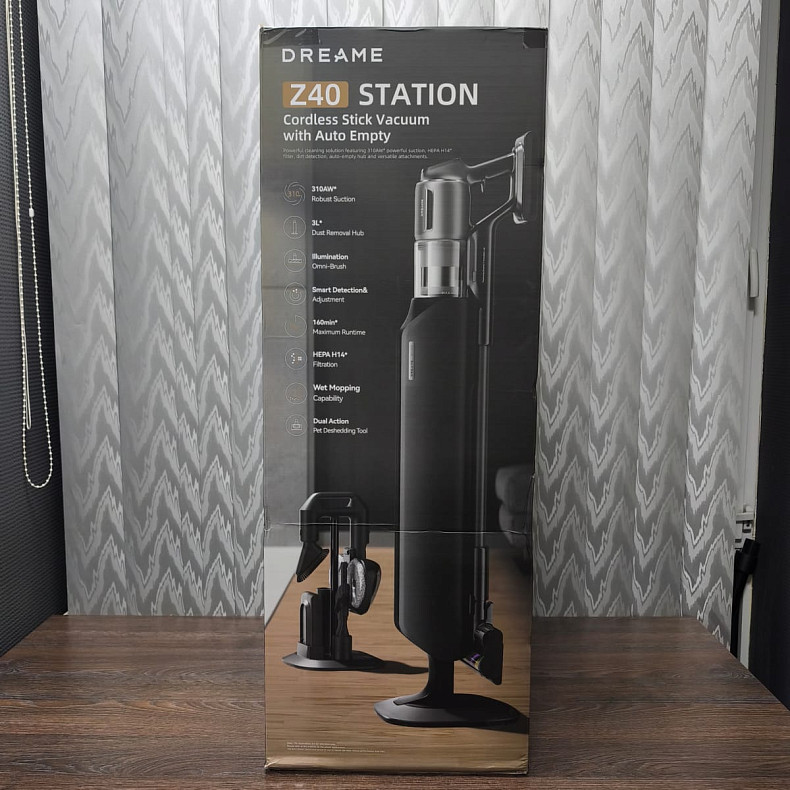 Акумуляторний пилосос Dreame Z40 Station -- Уцінка