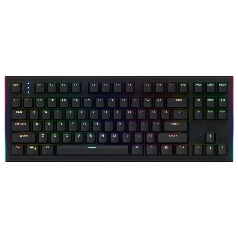 Клавиатура HATOR Gravity X TKL oran?ov? (HTK550) black, US Layout