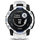 Спортивные часы Garmin Instinct 3 45mm Solar Whitestone with Whitestone/Bolt Blue Silicone (010-02934-43)
